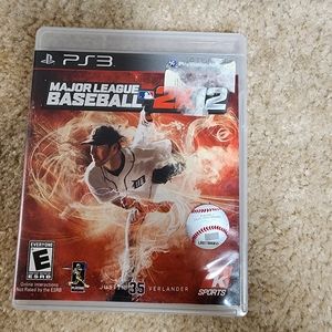 PS3 Major League Baseball 2K12